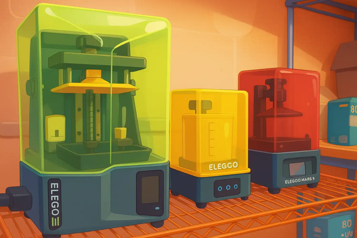 Resin Printer Lineup