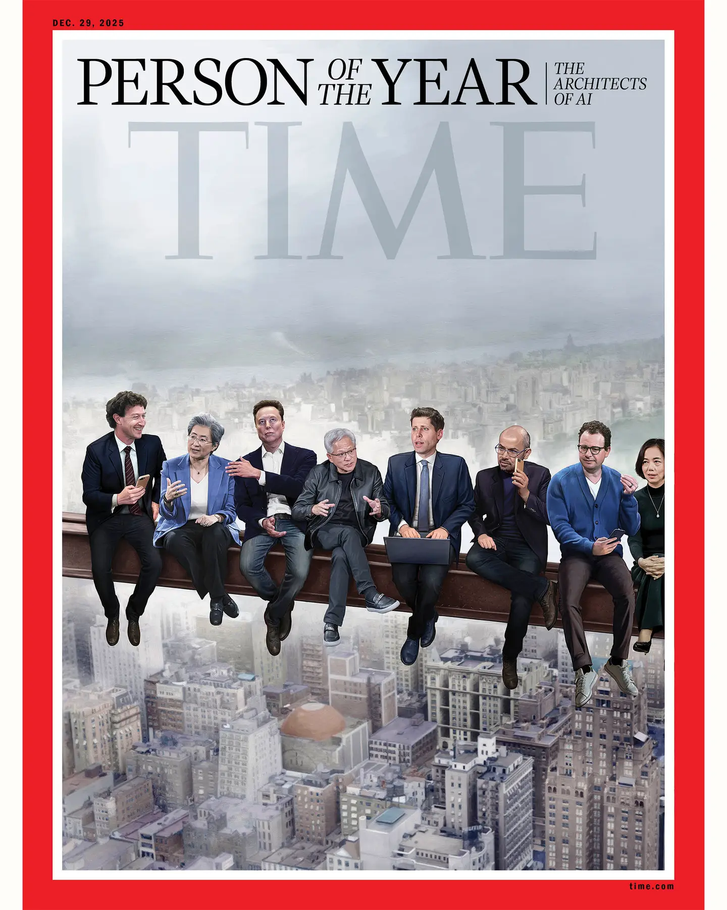 Time Magazine's AI Leaders cover
