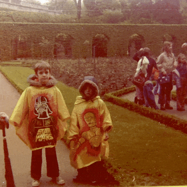 Me and my Brother Rocking Ben Cooper Funchos