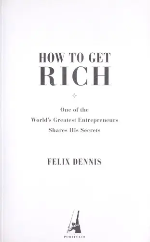 Cover of How to Get Rich by Felix Dennis