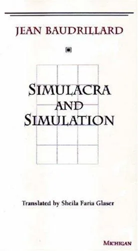 Cover of Simulacra and Simulation by Jean Baudrillard
