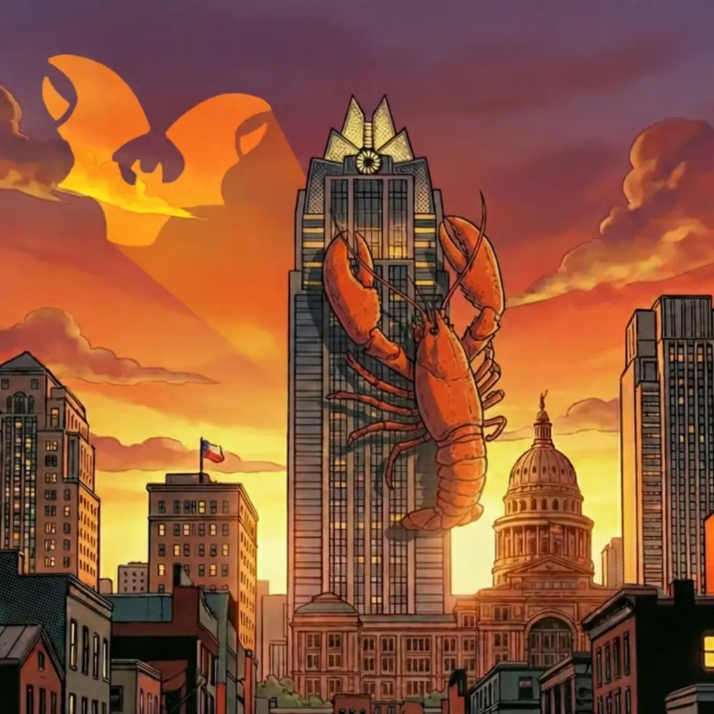 ClawCon Austin poster