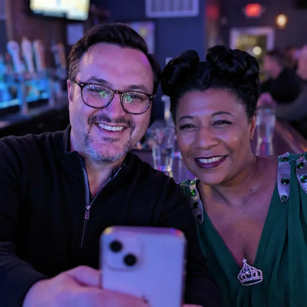 Selfie with Ella Fitzgerald