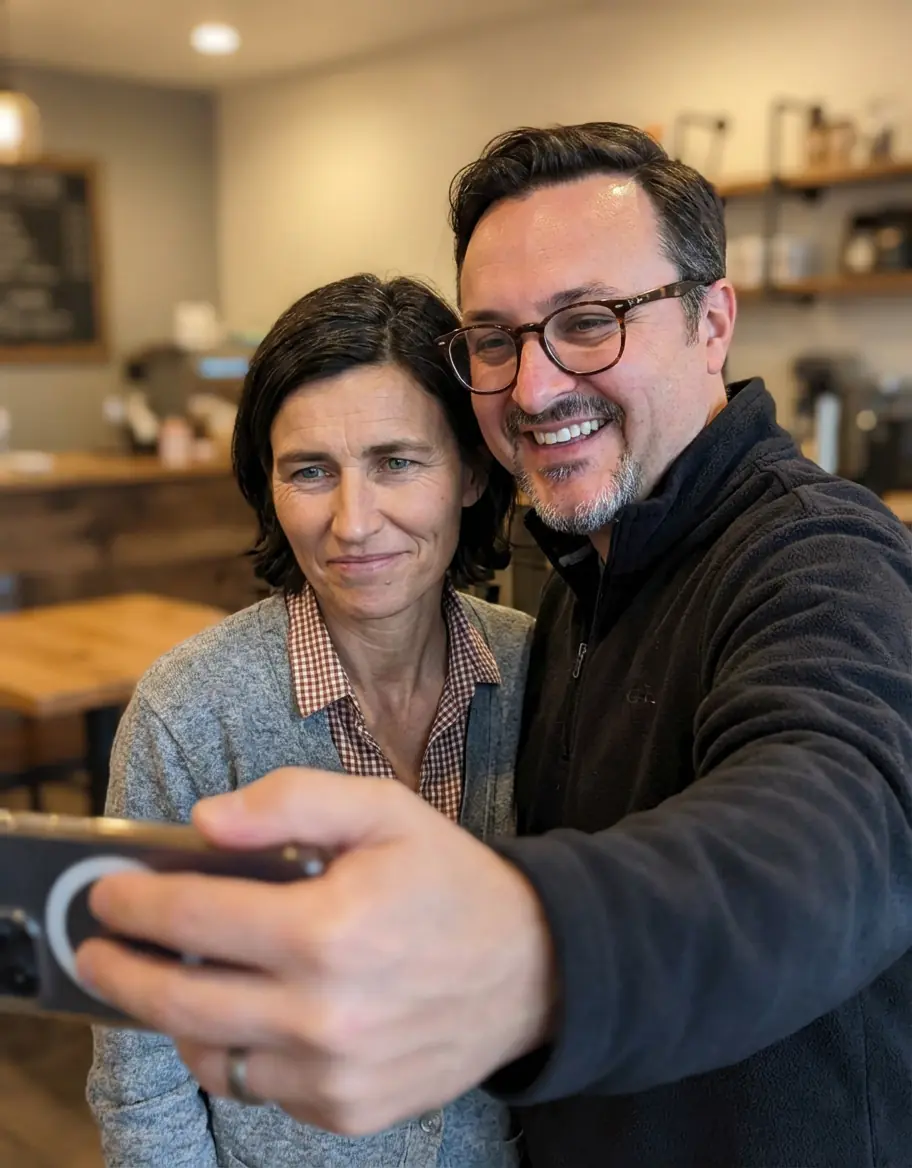 Selfie with Frances Owens Thompson