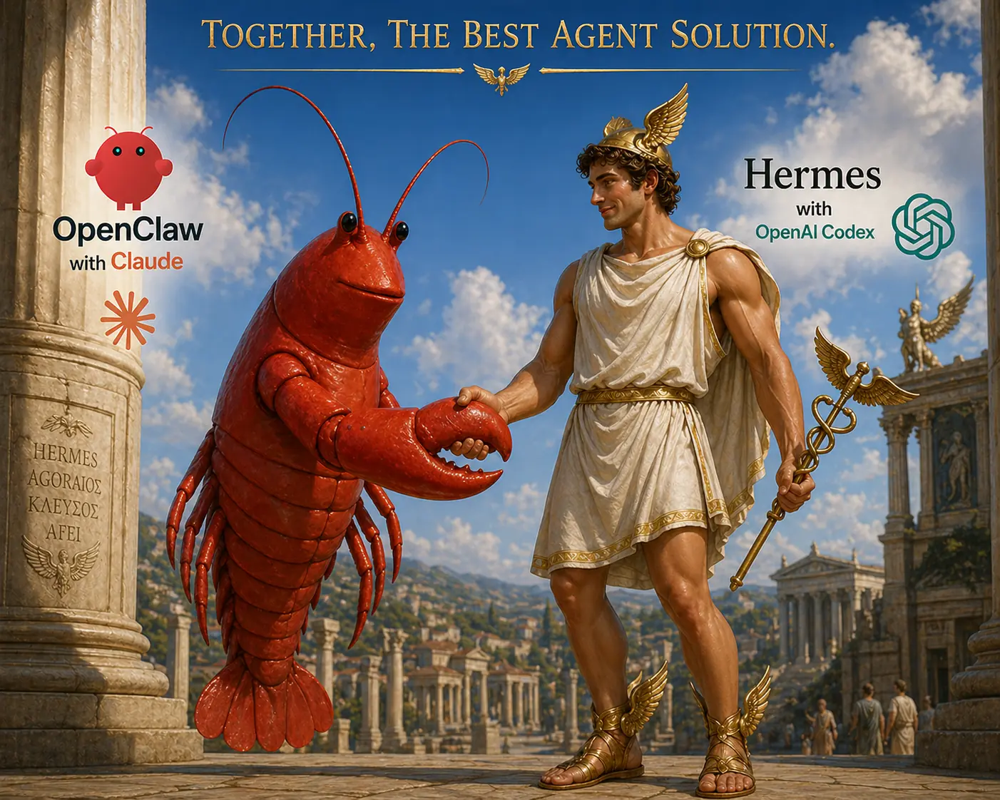 Hermes and OpenClaw — two orchestrators running in parallel