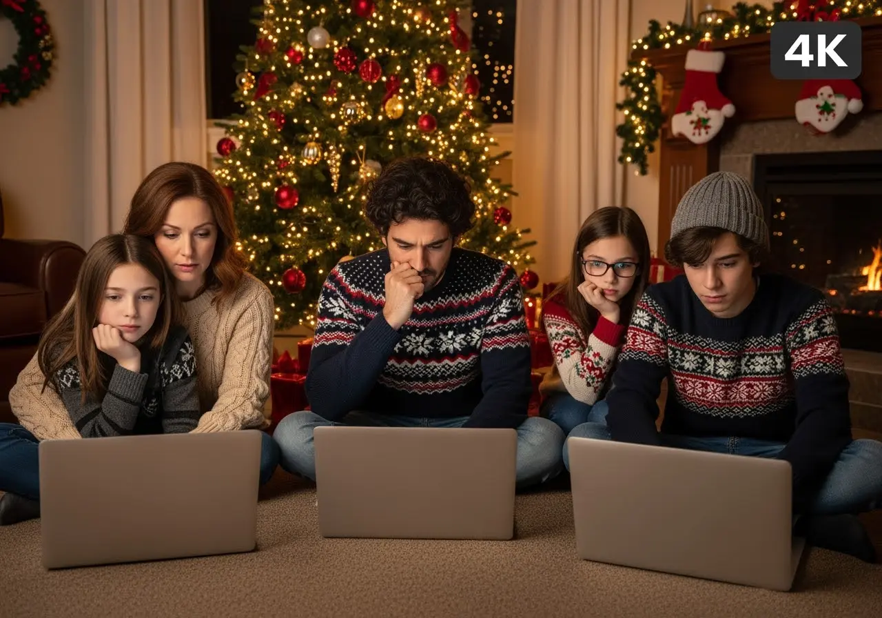 Family portrait generated by Google Imagen 4