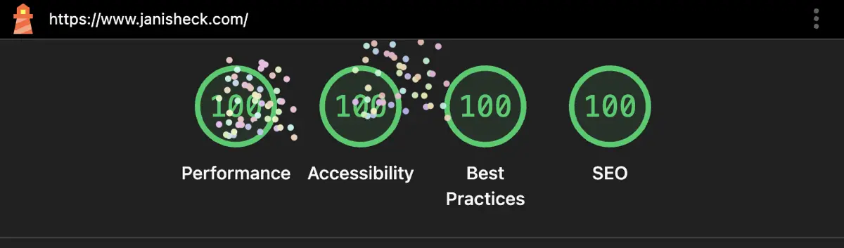 Achieving a Perfect Lighthouse Score