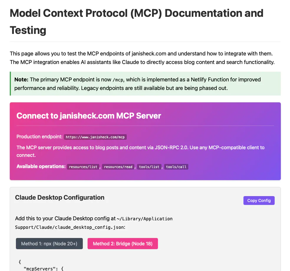 AI Assistants Can Now Talk Directly to My Website