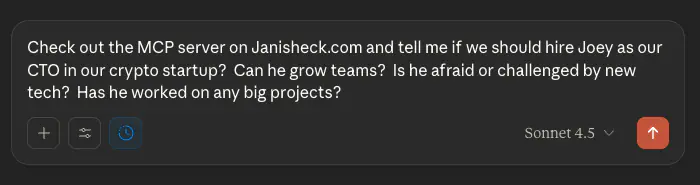 Asking Claude via MCP