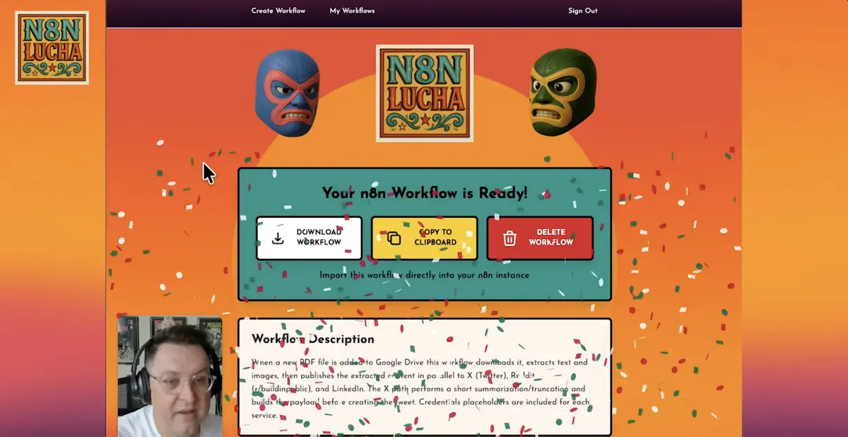 AI-Powered n8n Workflow Builder