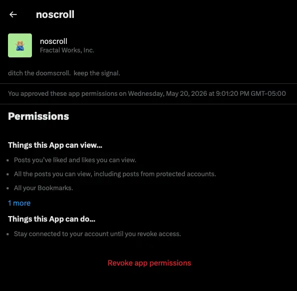 Noscroll messages past midnight after repeated stop requests