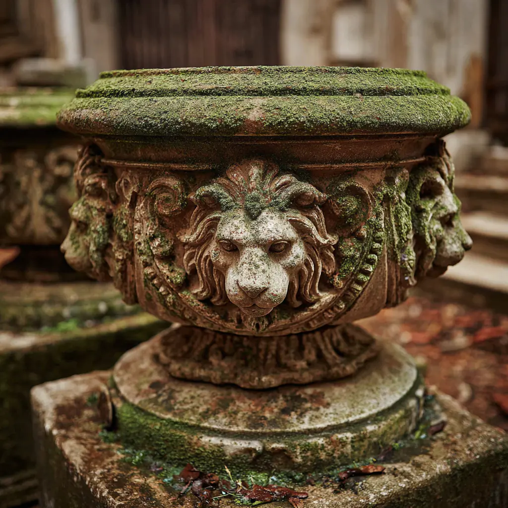 Baroque fountain example from prompt to 3D model