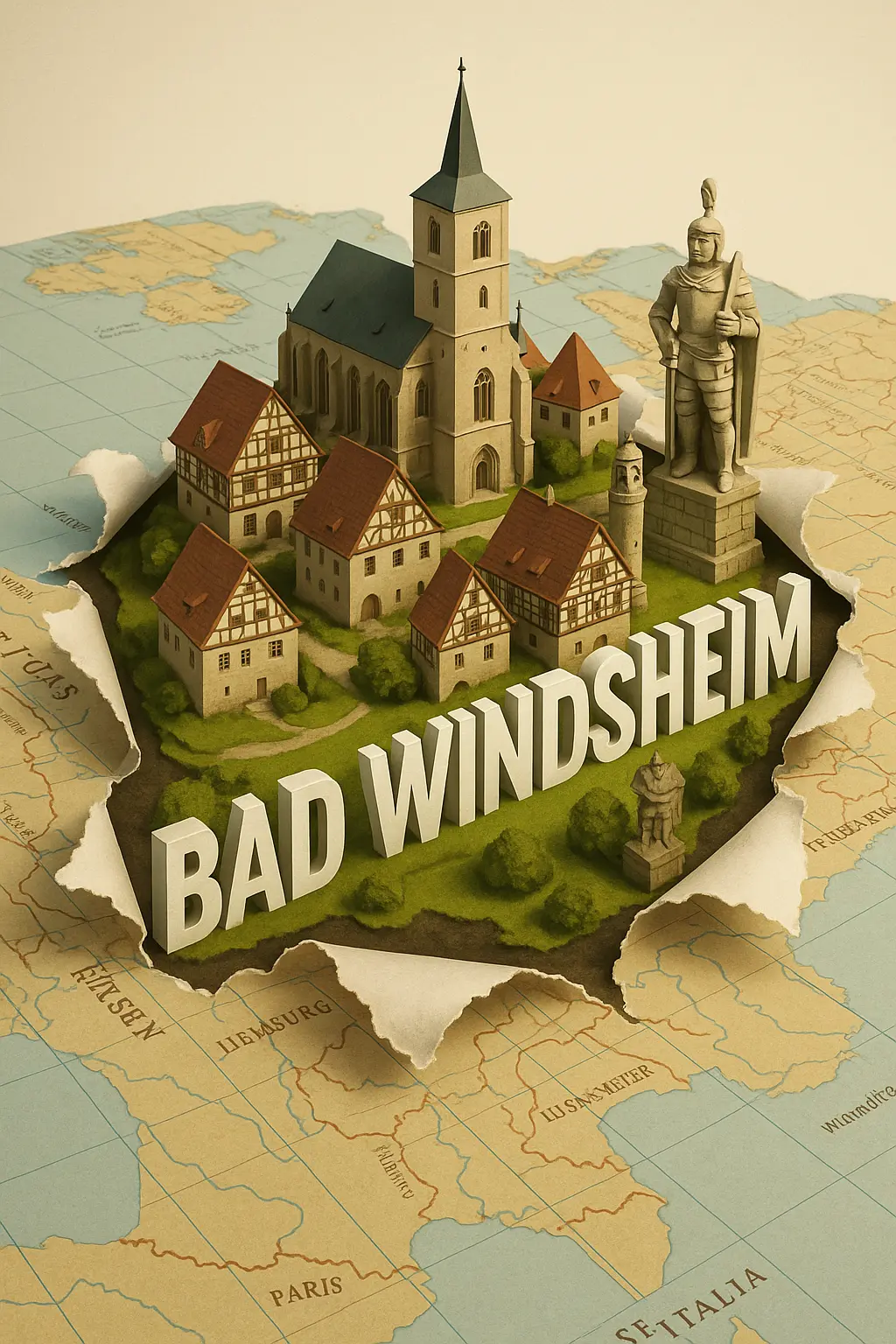 Bad Windsheim Travel Poster