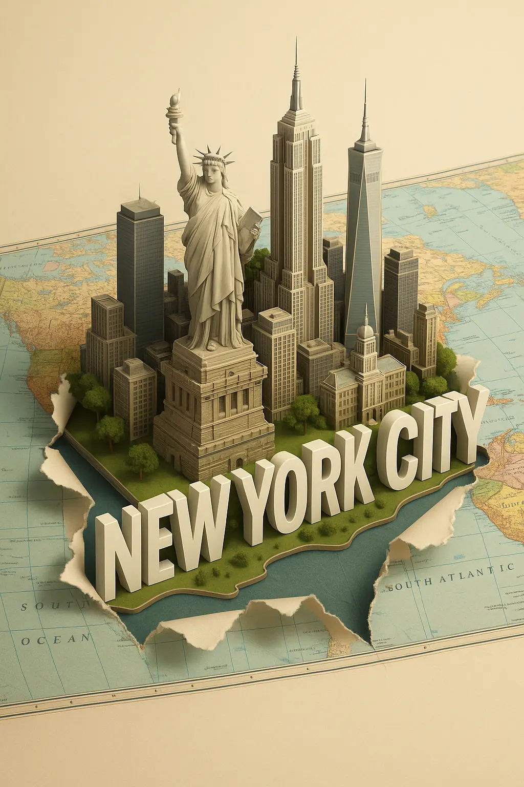 New York City Travel Poster