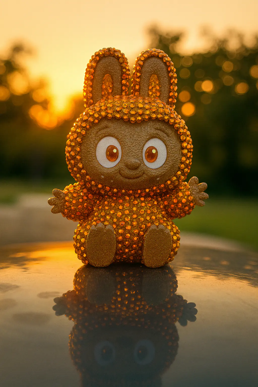 Diamond Labubu collectible