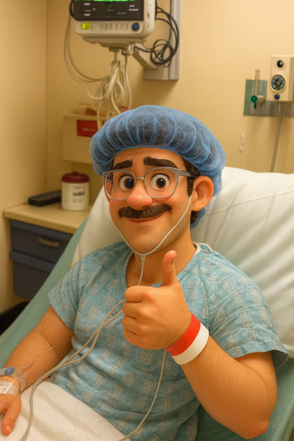 Son's surgery recovery