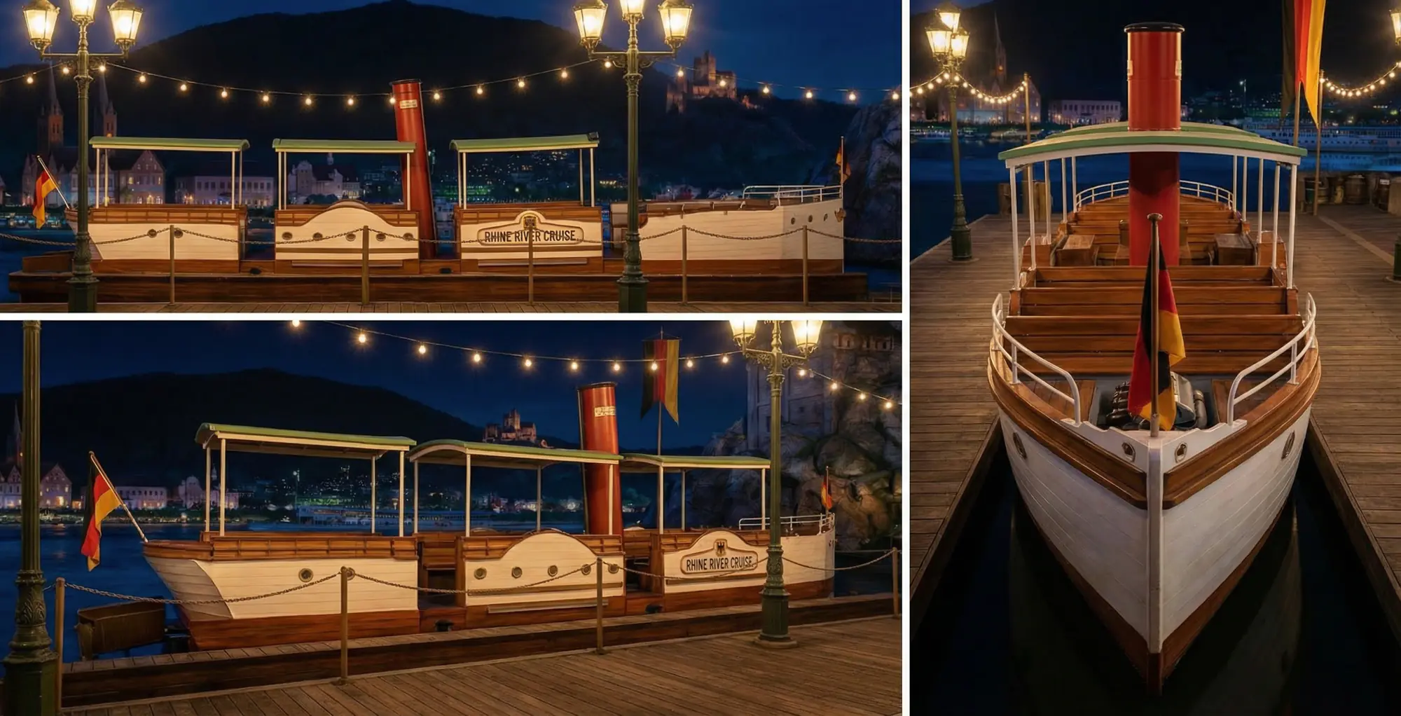 Rhine River Cruise boat detail