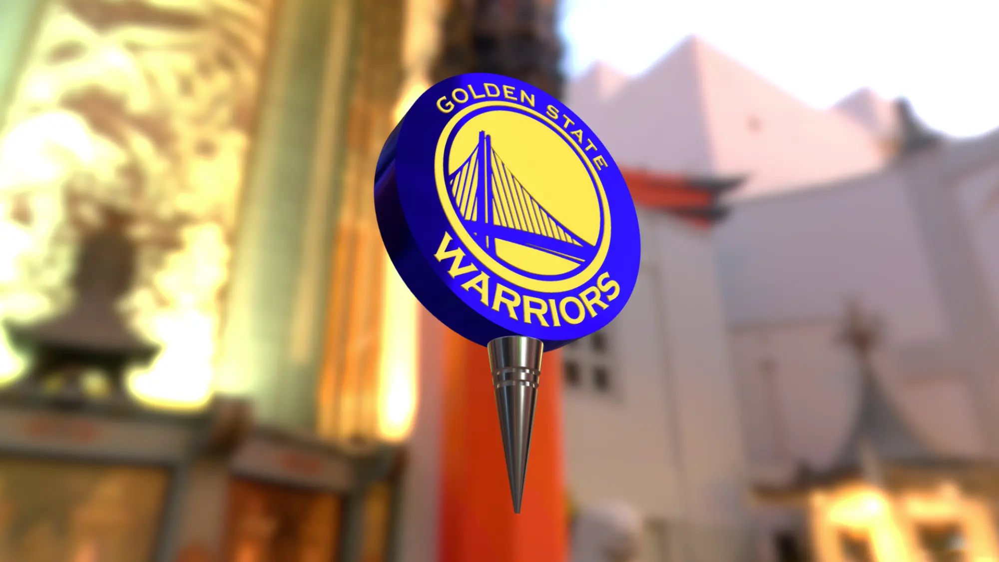 Golden State Warriors Wine Stopper